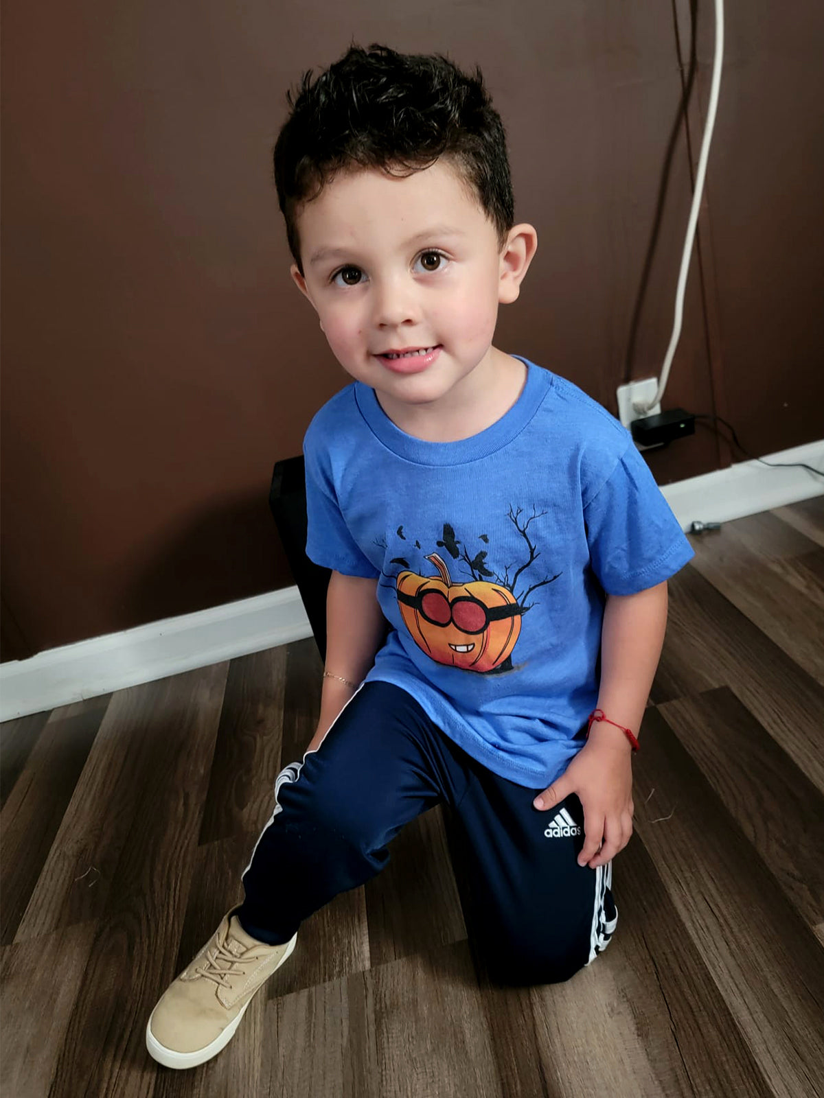 The Crazy Pumpkin T-shirt For Toddlers