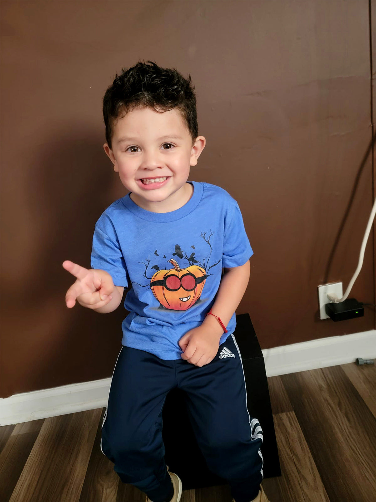 The Crazy Pumpkin T-shirt For Toddlers