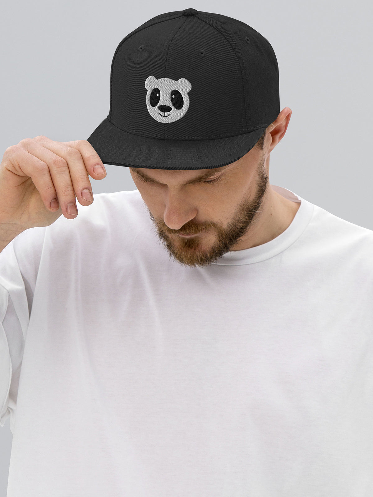 Panda Snapback Hat