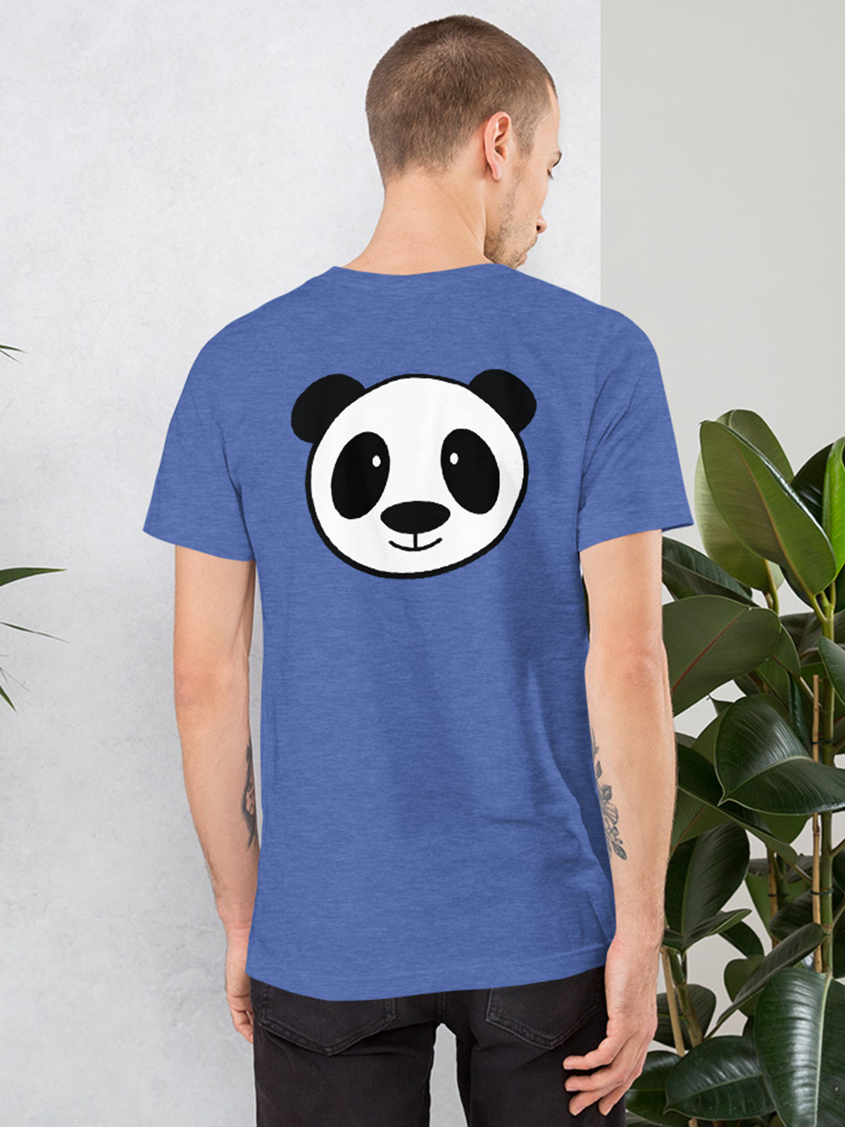 Voiceless Animal Logo -  Premium Blue Unisex t-shirt
