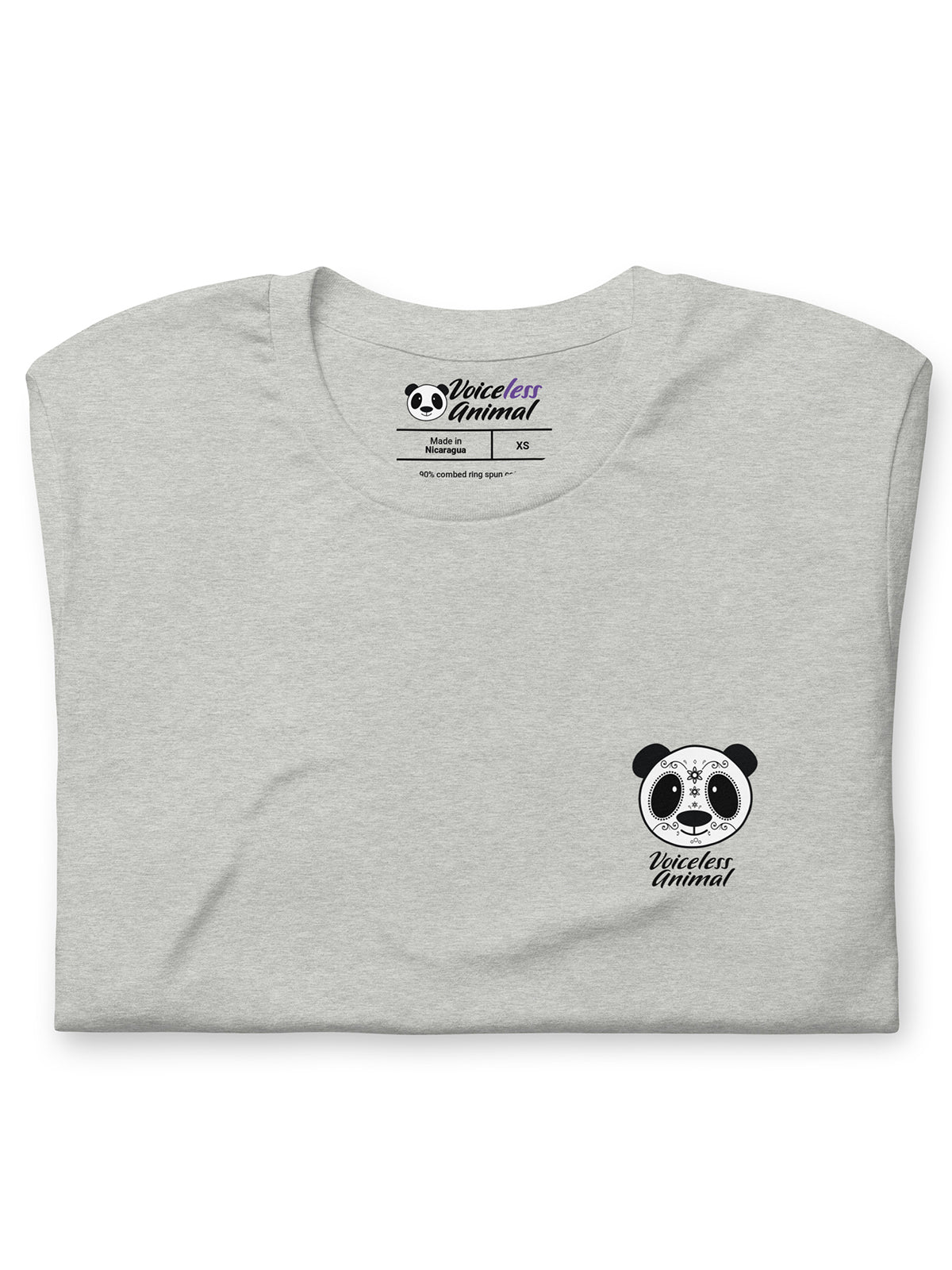 Day Of The Dead Panda - Special Edition Premium Gray Unisex t-shirt